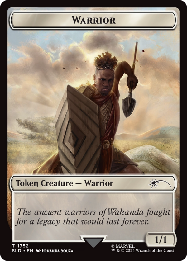 Warrior Token [Secret Lair Drop Series] Fashion