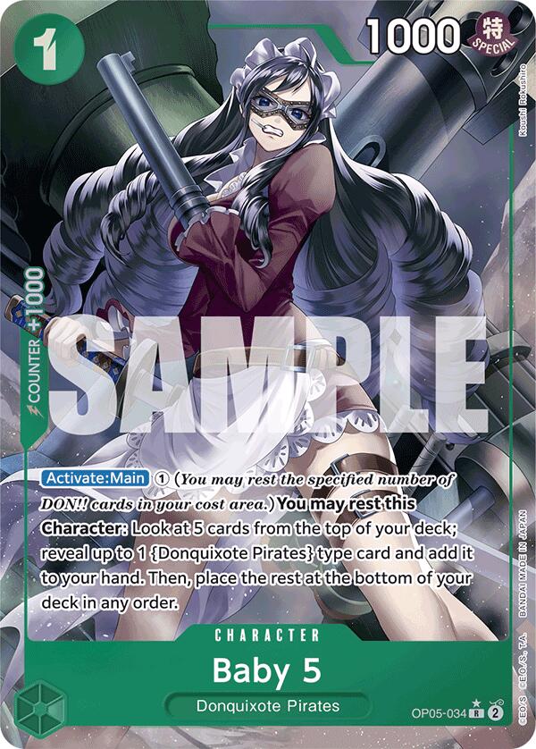 Baby 5 (OP05-034) (Full Art) [Premium Booster -The Best-] Online Sale