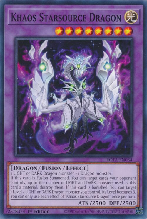 Khaos Starsource Dragon [ROTA-EN034] Common For Sale