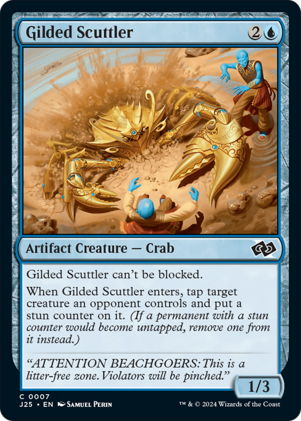 Gilded Scuttler [Foundations Jumpstart] on Sale