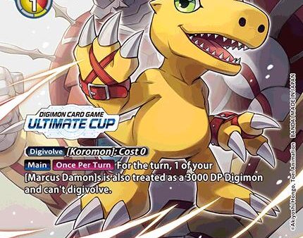 Agumon [BT13-008] (Ultimate Cup 2024) [Versus Royal Knights Booster] Online now