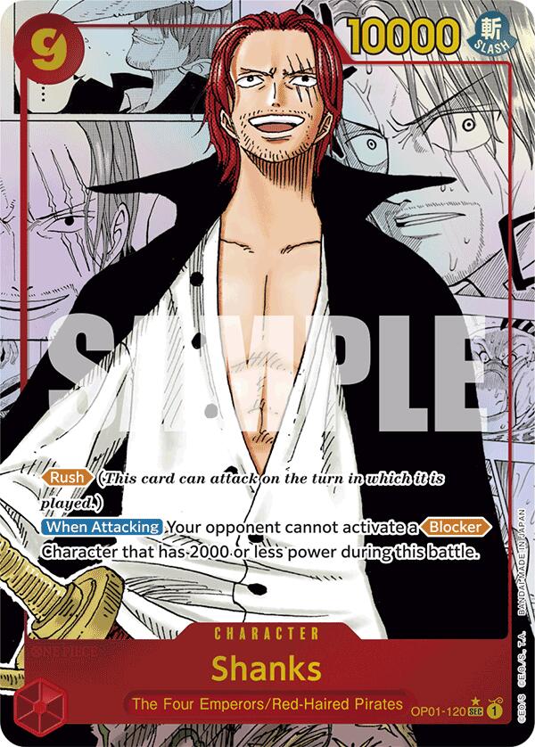 Shanks (Manga) [Premium Booster -The Best-] For Discount