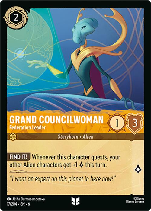 Grand Councilwoman - Federation Leader (17 204) [Azurite Sea] Supply