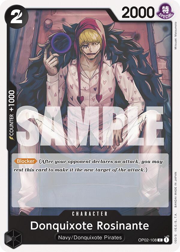 Donquixote Rosinante [Starter Deck: BLACK Smoker] Fashion