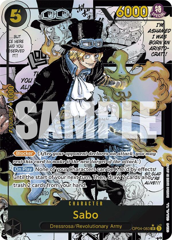 Sabo (OP04-083) (Manga) [Premium Booster -The Best-] For Cheap