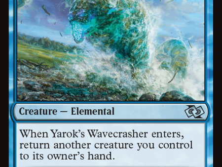 Yarok s Wavecrasher [Foundations Jumpstart] Online