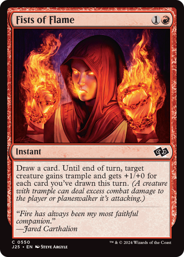 Fists of Flame [Foundations Jumpstart] Supply