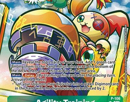 Agility Training [P-106] (Starter Deck 19 Exclusive) [Starter Deck: Fable Waltz Promos] For Cheap