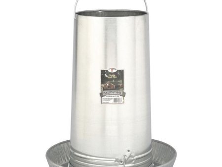 LITTLE GIANT HANGING POULTRY FEEDER W PAN GALV Cheap