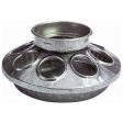 LITTLE GIANT ROUND JAR POULTRY FEEDER BASE GALV Supply